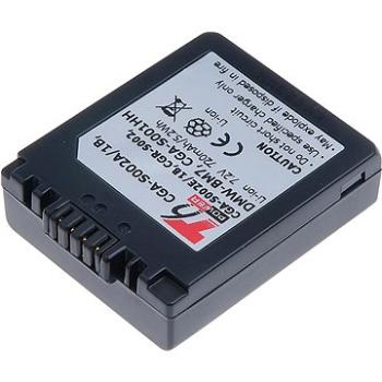 T6 power Panasonic DMW-BM7, CGA-S002E, CGA-S002, 720mAh, šedá (DCPA0004)