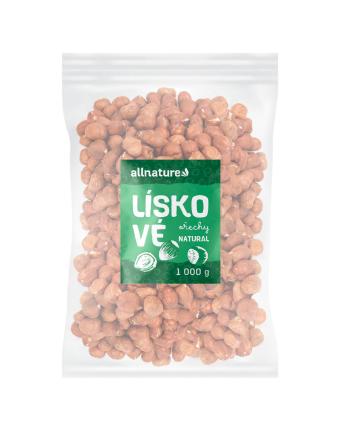 Allnature Lískové ořechy jádra 1000 g