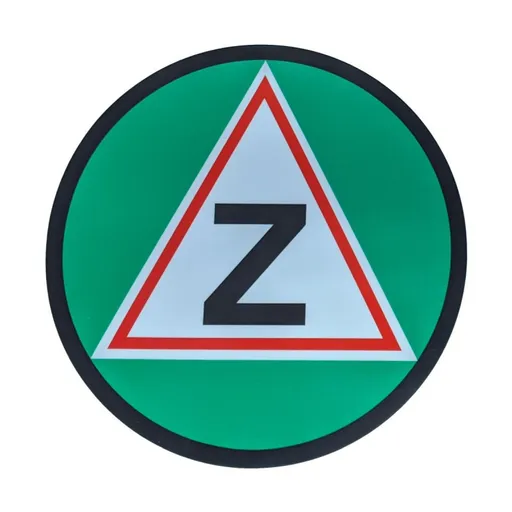 Samolepka Začátečník (zelená)