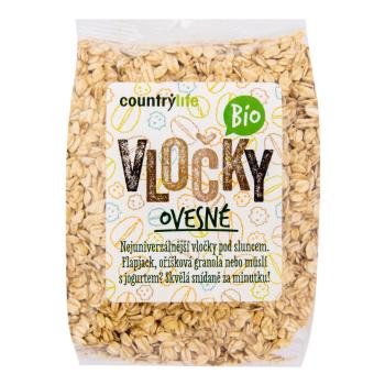 Vločky ovesné 500 g BIO   COUNTRY LIFE