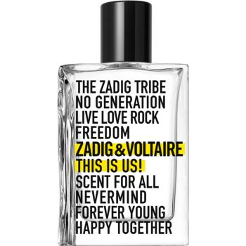 Zadig & Voltaire THIS IS US! toaletní voda unisex 50 ml