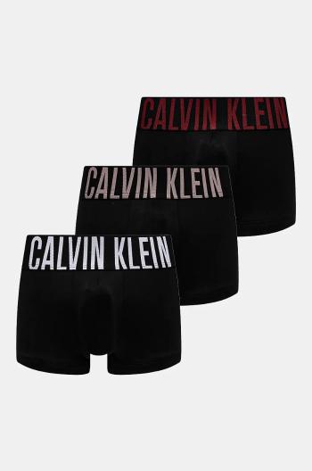 Boxerky Calvin Klein Underwear 3-pack pánské, černá barva, 000NB3611A