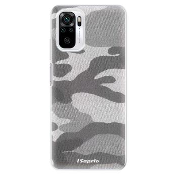 Odolné silikonové pouzdro iSaprio - Gray Camuflage 02 - Xiaomi Redmi Note 10 / Note 10S