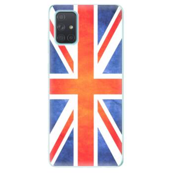 Odolné silikonové pouzdro iSaprio - UK Flag - Samsung Galaxy A71