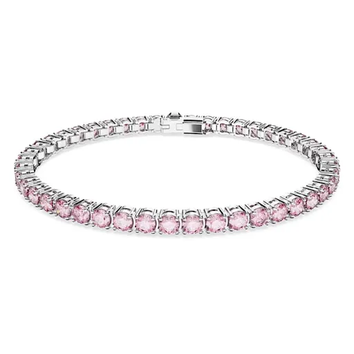 Swarovski Nadčasový náramek se zirkony Matrix Tennis 5648932 17,5 cm