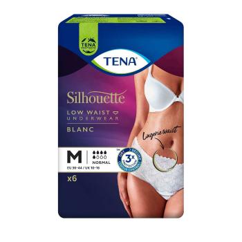 Tena Silhouette Low Waist Blanc Normal M inkontinenční kalhotky 6 ks