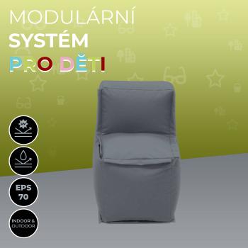 Deokork Záhradný detský textilný stredový diel MODULTEX KIDS (sivá)