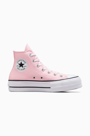 Kecky Converse Chuck Taylor All Star Lift dámské, růžová barva, A06507C