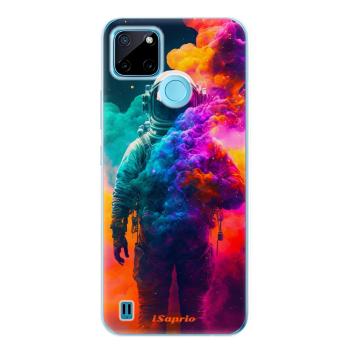 Odolné silikonové pouzdro iSaprio - Astronaut in Colors - Realme C21Y / C25Y