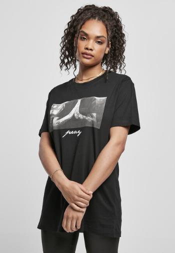 Mr. Tee Ladies Pray Tee black - L