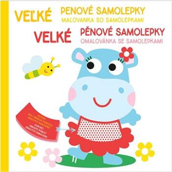 Velké pěnové samolepky Hroch: Veľké penové samolepky Hroch (9789464226560)