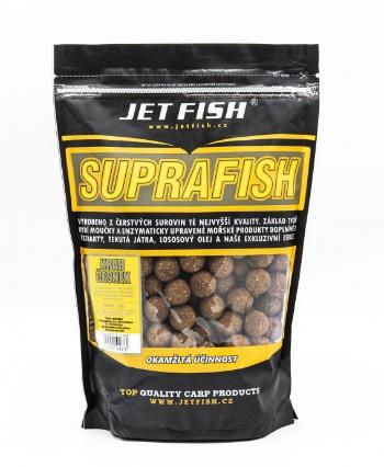 Jet fish boilie supra fish 1 kg 2+1 - krab česnek 24 mm