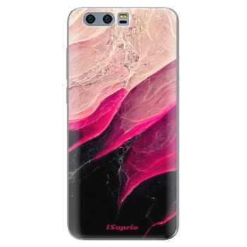 Odolné silikonové pouzdro iSaprio - Black and Pink - Huawei Honor 9