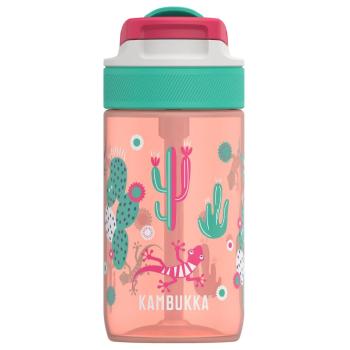 Láhev pro děti LAGOON 400 ml, cactus gekko, tritan, Kambukka