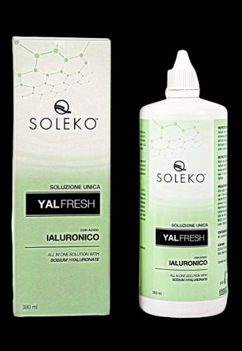 YALFRESH roztok na kontaktné šošovky s kyselinou hyalurónovou 380 ml