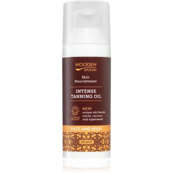 WoodenSpoon Skin Nourishment pečující tělový olej pro intenzivní opálení 50 ml