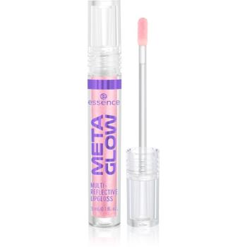 essence META GLOW MULTI-REFLECTIVE lesk na rty s holografickým efektem odstín 02 Digital Pink 3 ml