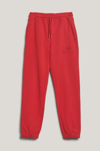 TEPLÁKY GANT REG TONAL SHIELD SWEATPANTS BRIGHT RED