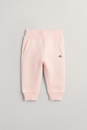 TEPLÁKY GANT SHIELD PANTS CRYSTAL PINK