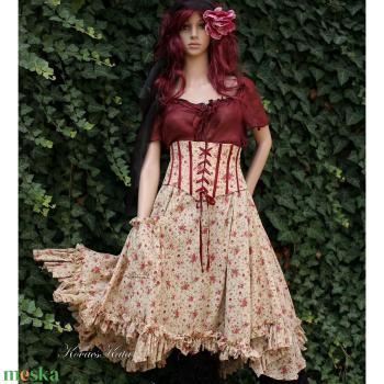 CINDERELLA - romantikus derék-fűzős szoknya