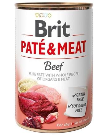 Brit Paté & Meat Beef 400g konzerva