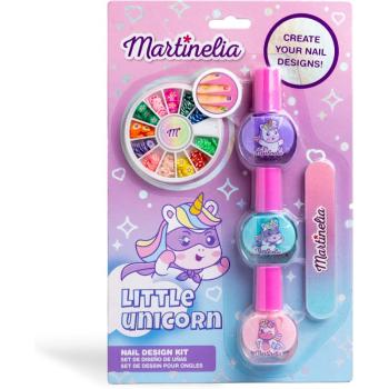 Martinelia Little Unicorn Nail Design sada na nehty pro děti