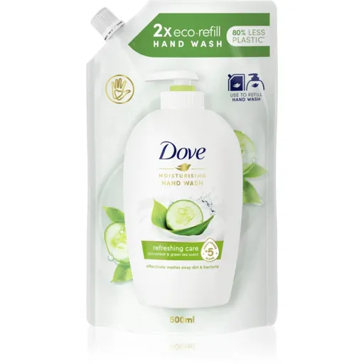 Dove Refreshing Care tekuté mýdlo – náhradní náplň 500 ml