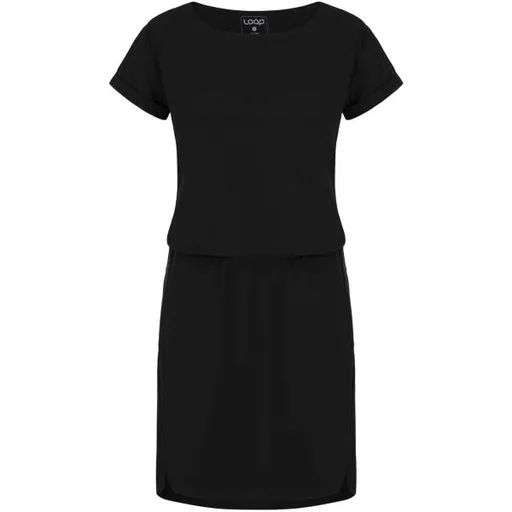 LOAP UBULINA Dámské šaty, černá, velikost