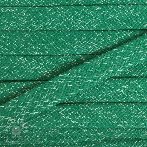 Bavlnená šnůra plochá 15 mm Melir apple