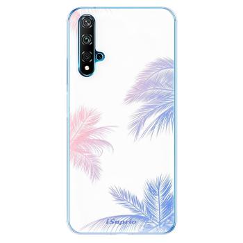 Odolné silikonové pouzdro iSaprio - Digital Palms 10 - Huawei Nova 5T