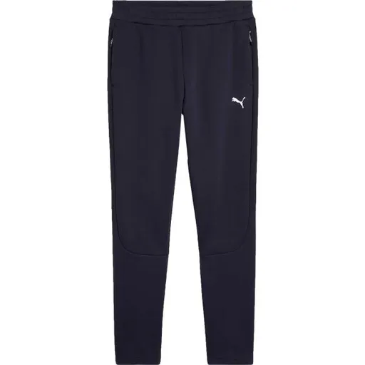 Puma EVOSTRIPE PANTS Pánské tepláky, tmavě modrá, velikost
