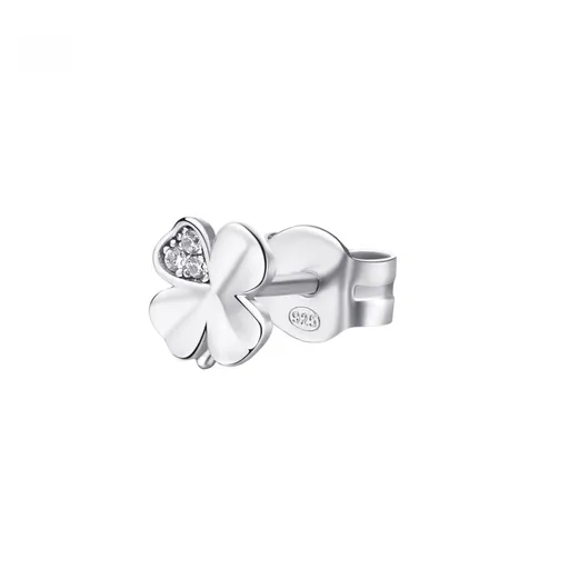 Rosato Stříbrná single náušnice pro štěstí Storie RZO051R