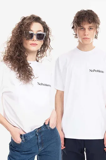 Bavlněné tričko Aries Gong Temple SS Tee