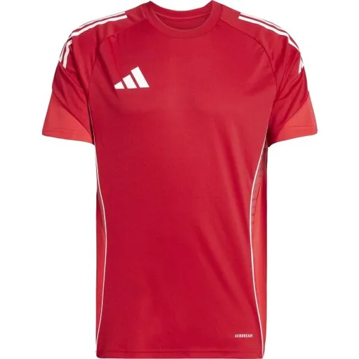 adidas TIRO 25 JERSEY Pánský fotbalový dres, červená, velikost