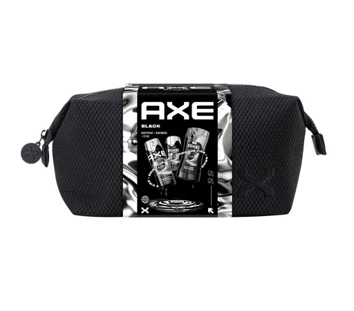 Axe Black Kosmetická taška pro muže 3 ks