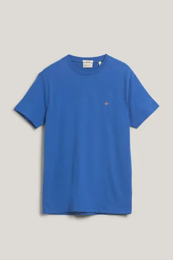 TRIČKO GANT SLIM SHIELD SS T-SHIRT RICH BLUE