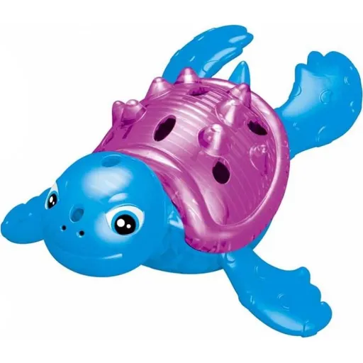 Potápěcí želva se světlem modro-fialová