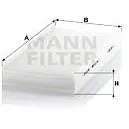 MANN-FILTER CU3847 pro vozy CITROËN;FIAT;PEUGEOT;TOYOTA (CU3847)