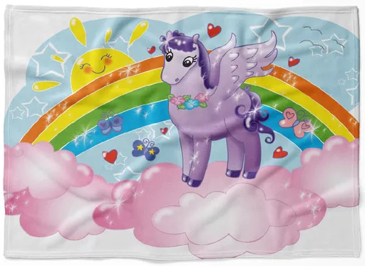 IMPAR Fleecová deka Ponny 2 150x120 cm (Rozměr : 150 x 120 cm, Podšití beránkem: NE)