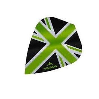 Mission Letky Alliance Union Jack - Black / Green F3091 (289298)