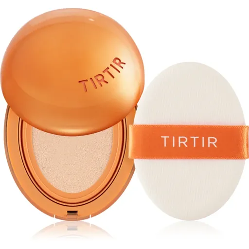 TIRTIR Mask Fit AI Filter Cushion dlouhotrvající make-up v houbičce s matným efektem odstín 21C Cool Ivory 18 g