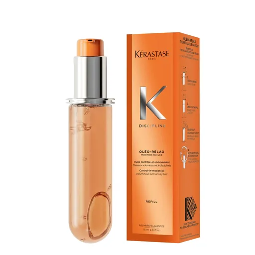 Kérastase Náhradní náplň pro olej na vlasy Discipline (Control-In-Motion Oil) 75 ml