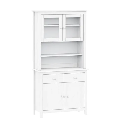 Sestava příborník TORINO bílá