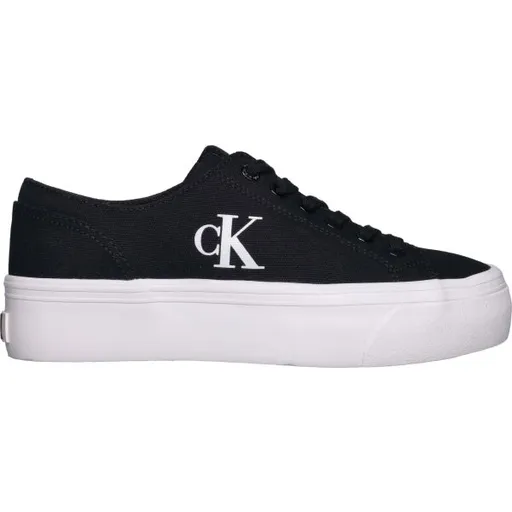 Calvin Klein VULC FLATFORM LOW CV MG Dámské tenisky, černá, velikost