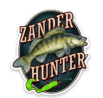 4anglersdesign samolepka 14 zander hunter