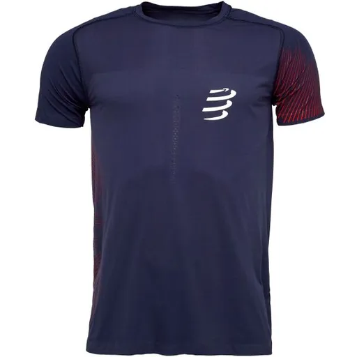 Compressport PERFORMANCE SS TSHIRT Pánské běžecké triko, černá, velikost