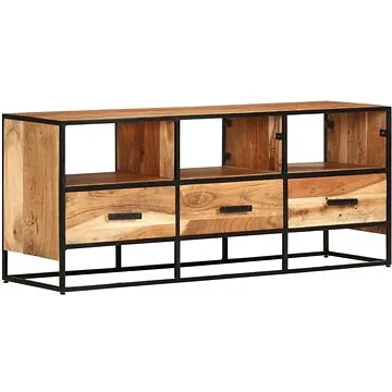 SHUMEE 110 × 30 × 45 cm masivní akáciové dřevo (327448)