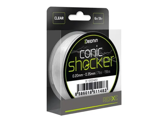 Delphin Kónický vlasec Conic Shocker Reaxe 6x13m,Delphin Kónický vlasec Conic Shocker Reaxe 6x13m