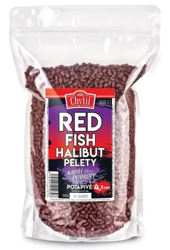 Chytil pelety red fish halibut 800 g - 6 mm