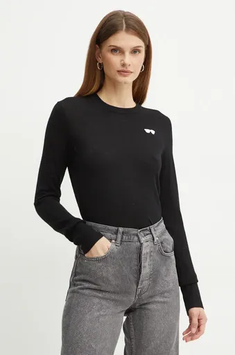 Vlněný svetr Karl Lagerfeld